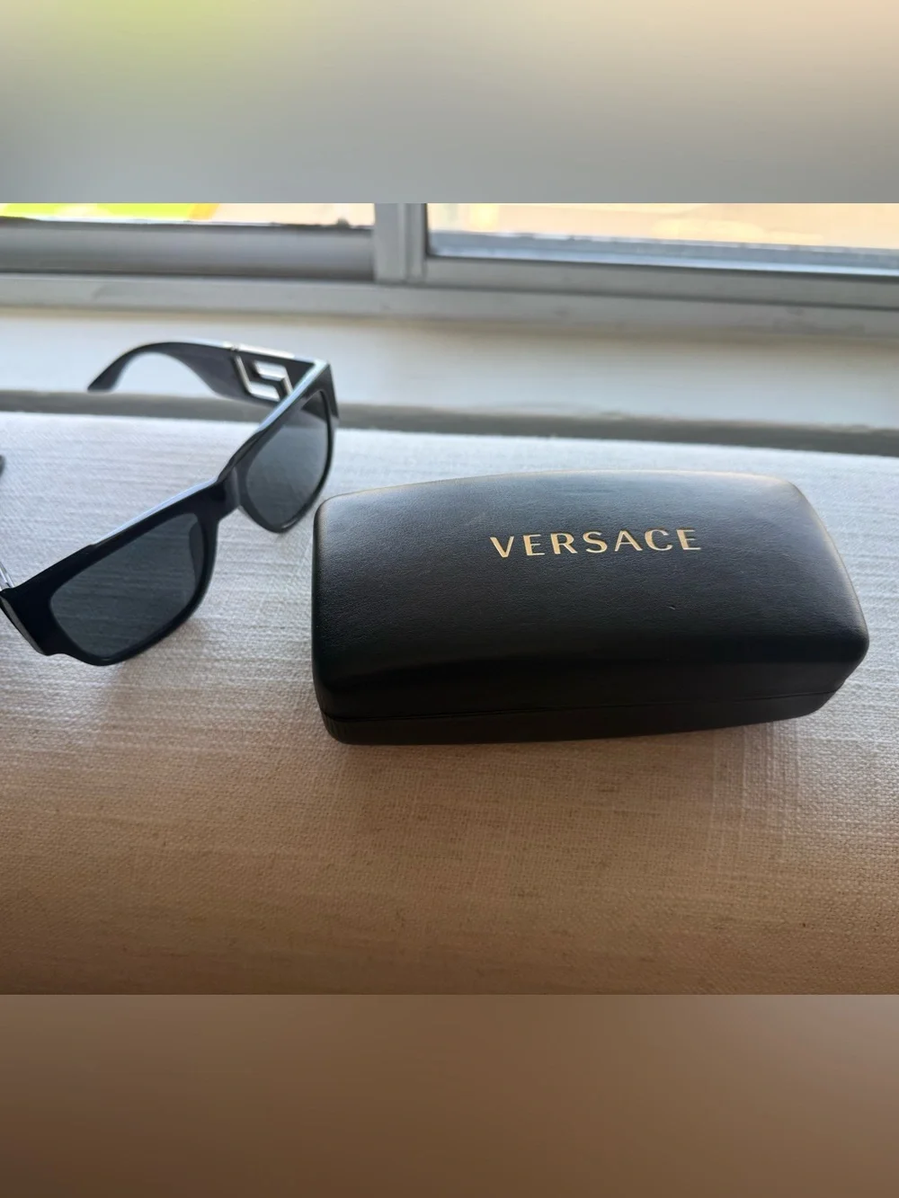 Versace Sunglasses with Black Case (VE4403 GB1/87 57-20)